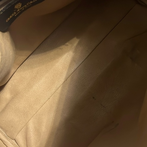 GUCCI SHERRY-  Line Monogram Boston Bag in Good Used Condition - Picture 5 of 11